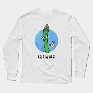 Aspara-gas Cute Asparagus Veggie Pun Long Sleeve T-Shirt